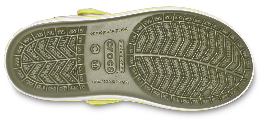 Sandale Crocs Crocband Seasonal Graphic Sandal Galben - Citrus - 3 | YEO