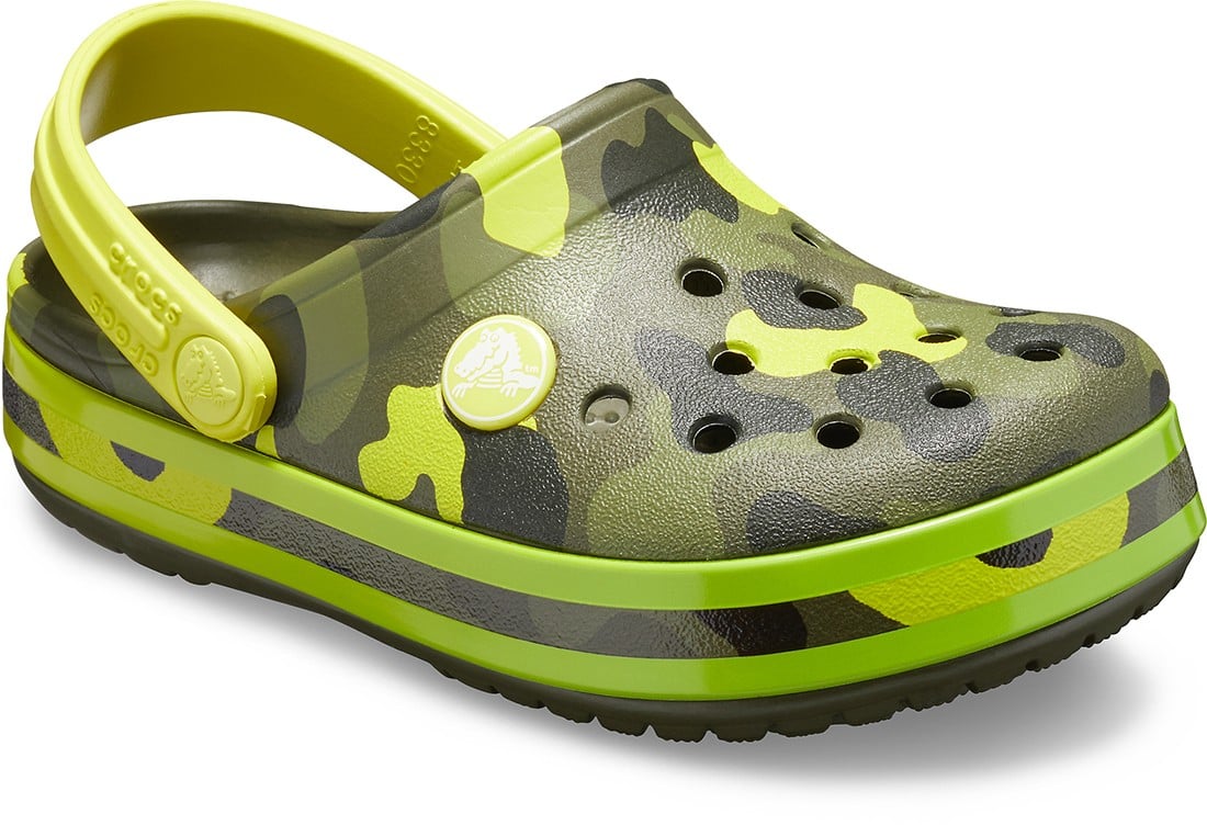 Saboti Crocs Crocband Multi-Graphic Clog Galben - Citrus - 1 | YEO