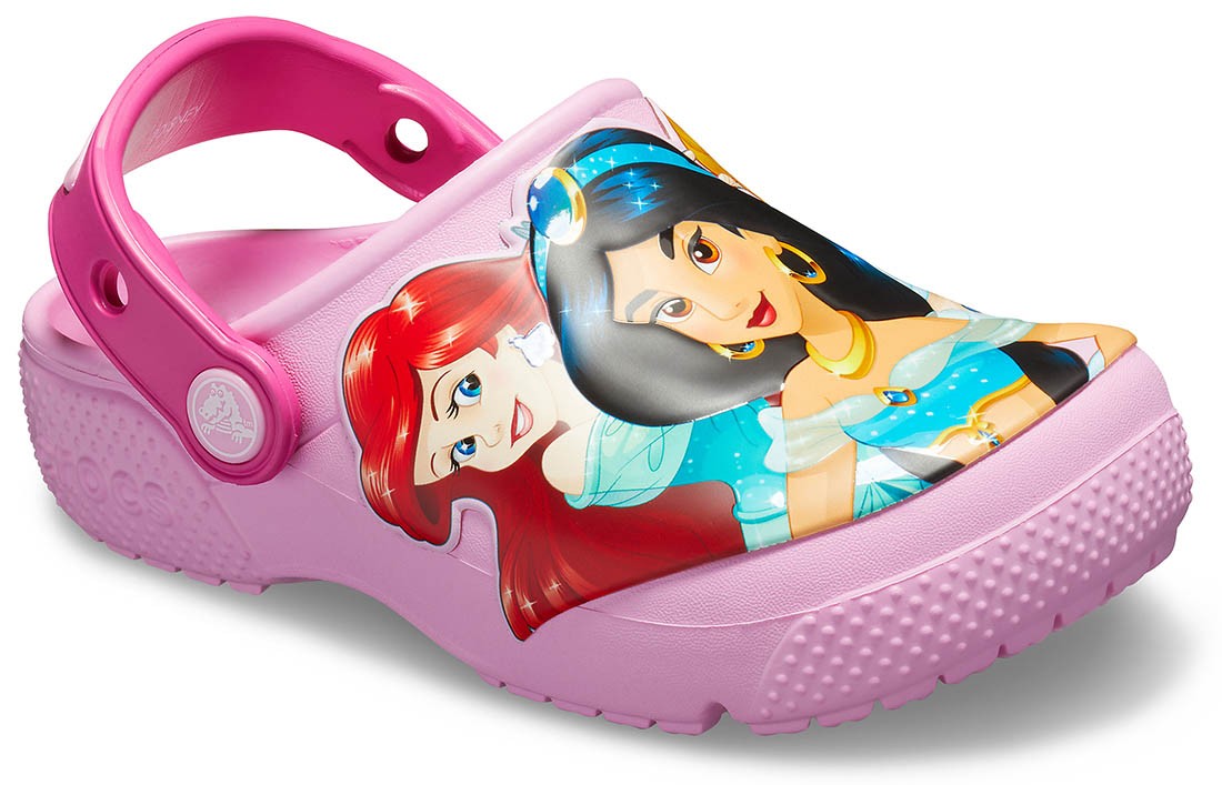 Saboti Crocs Fun Lab Multi-Princess Clog Roz - Carnation