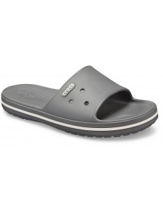 Papuci Crocs Crocband III... Gri - Slate Grey/White 2
