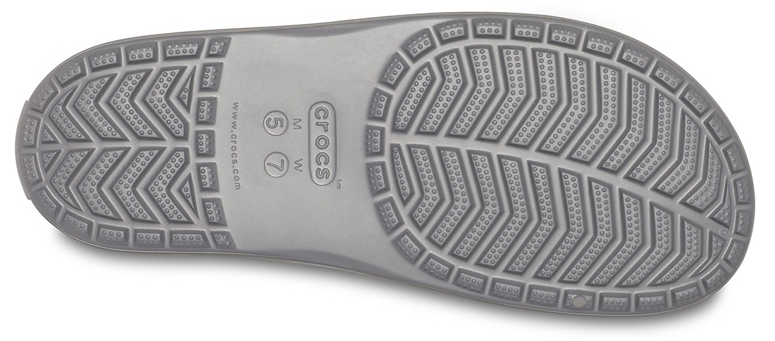 Papuci Crocs Crocband III Slide Gri - Slate Grey/White - 3 | YEO
