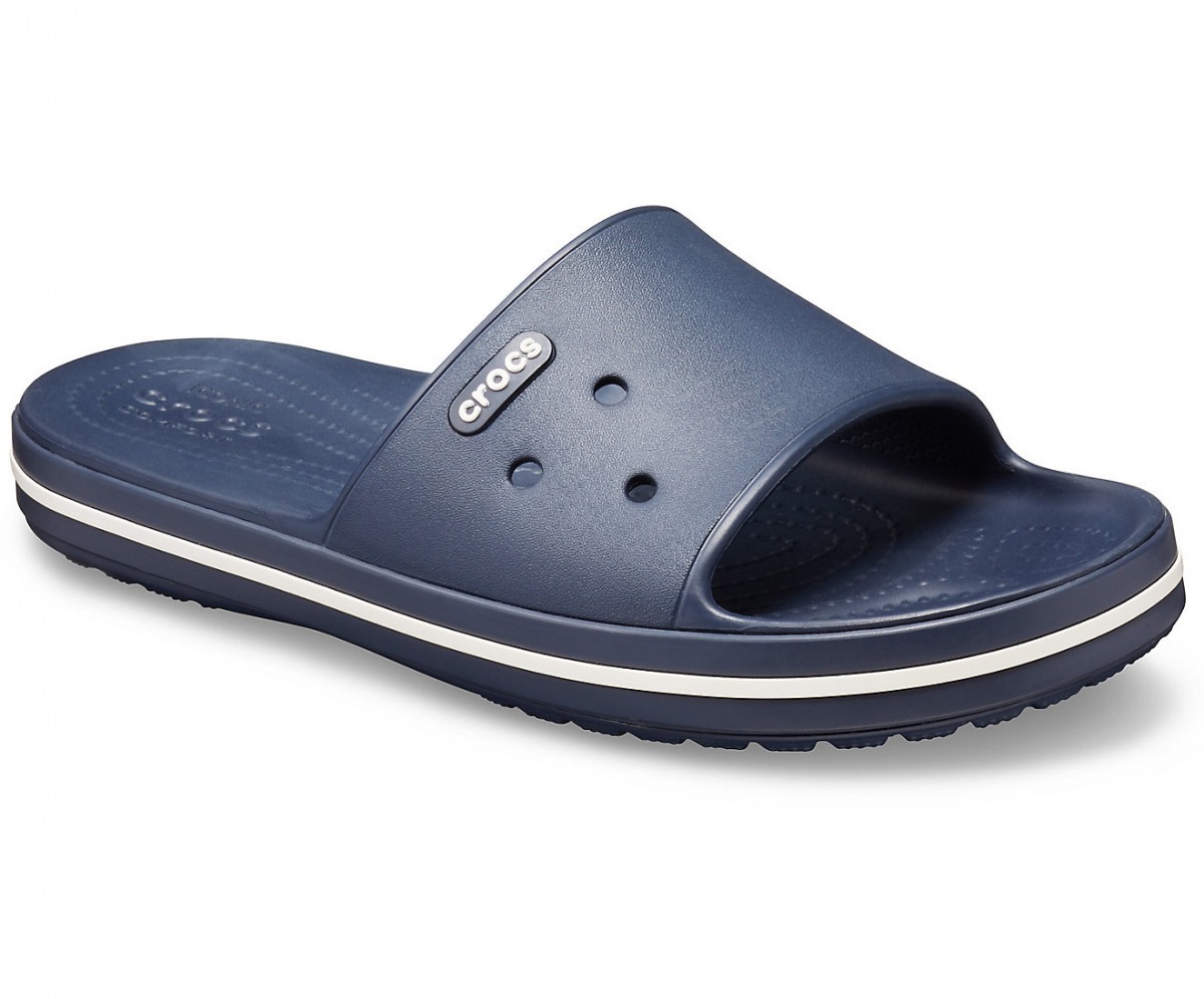 Papuci Crocs Crocband III Slide Albastru - Navy/White - 1 | YEO