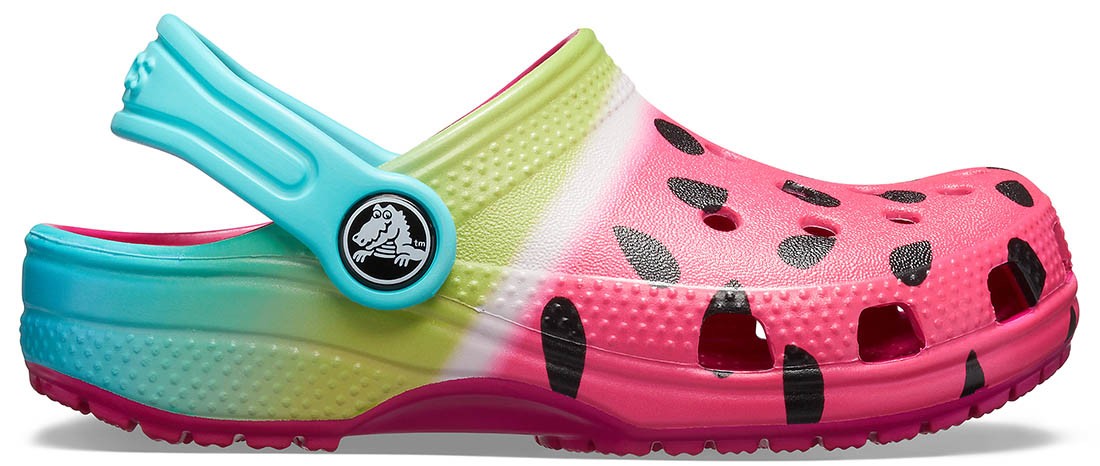 Saboti Crocs Classic Ombre Graphic Clog Roz - Candy Pink