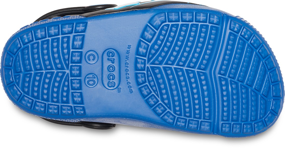 Saboti Crocs Fun Lab Guitar Lights Clog Albastru - Blue Jean