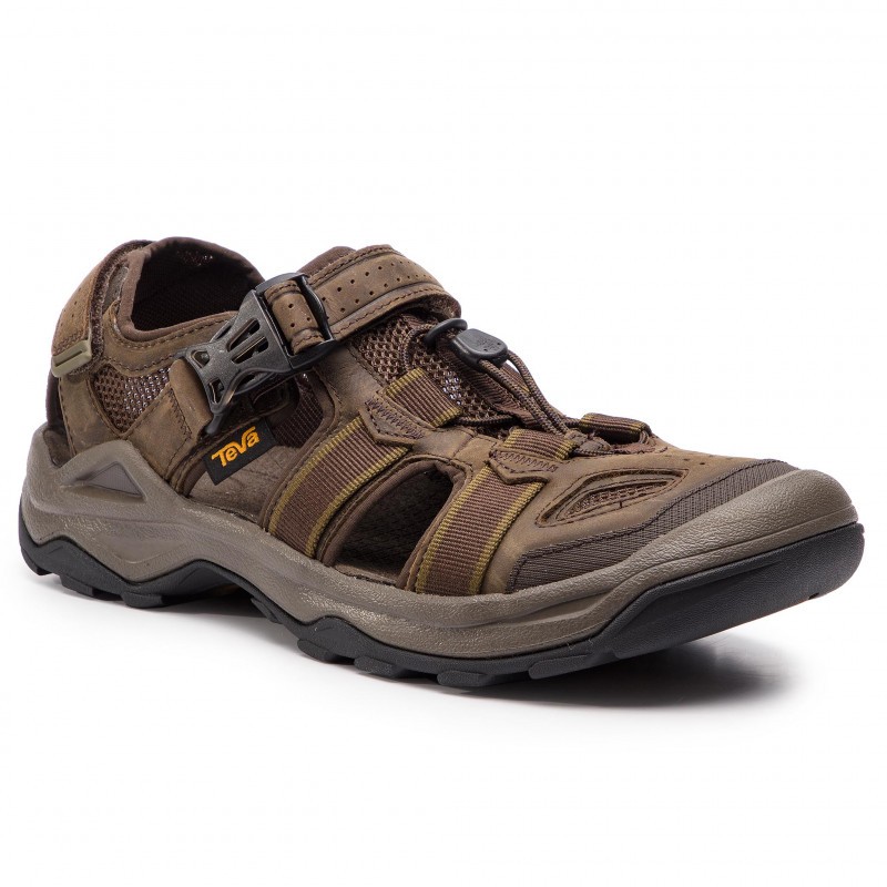 Sandale Teva Omnium 2 Leather Maro - Turkish Coffee - 1 | YEO