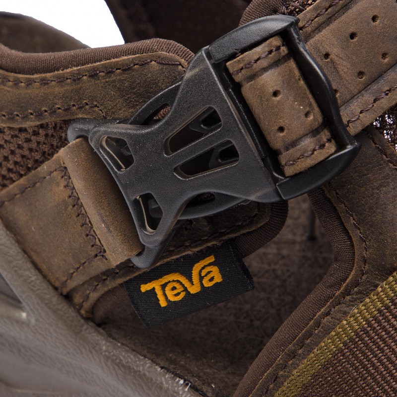 Sandale Teva Omnium 2 Leather Maro - Turkish Coffee - 3 | YEO