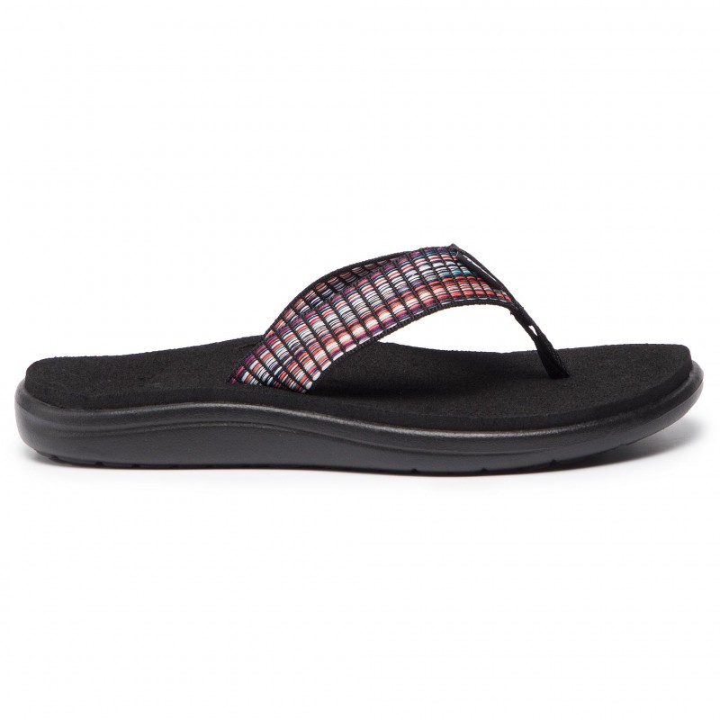 Slapi Teva Voya Flip Women Multicolor – Bar Street Multi Black Bar imagine 2022