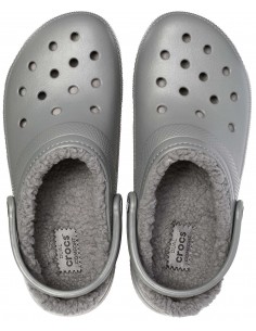 Saboti Crocs Classic Lined... Gri - Slate Grey/Smoke 2