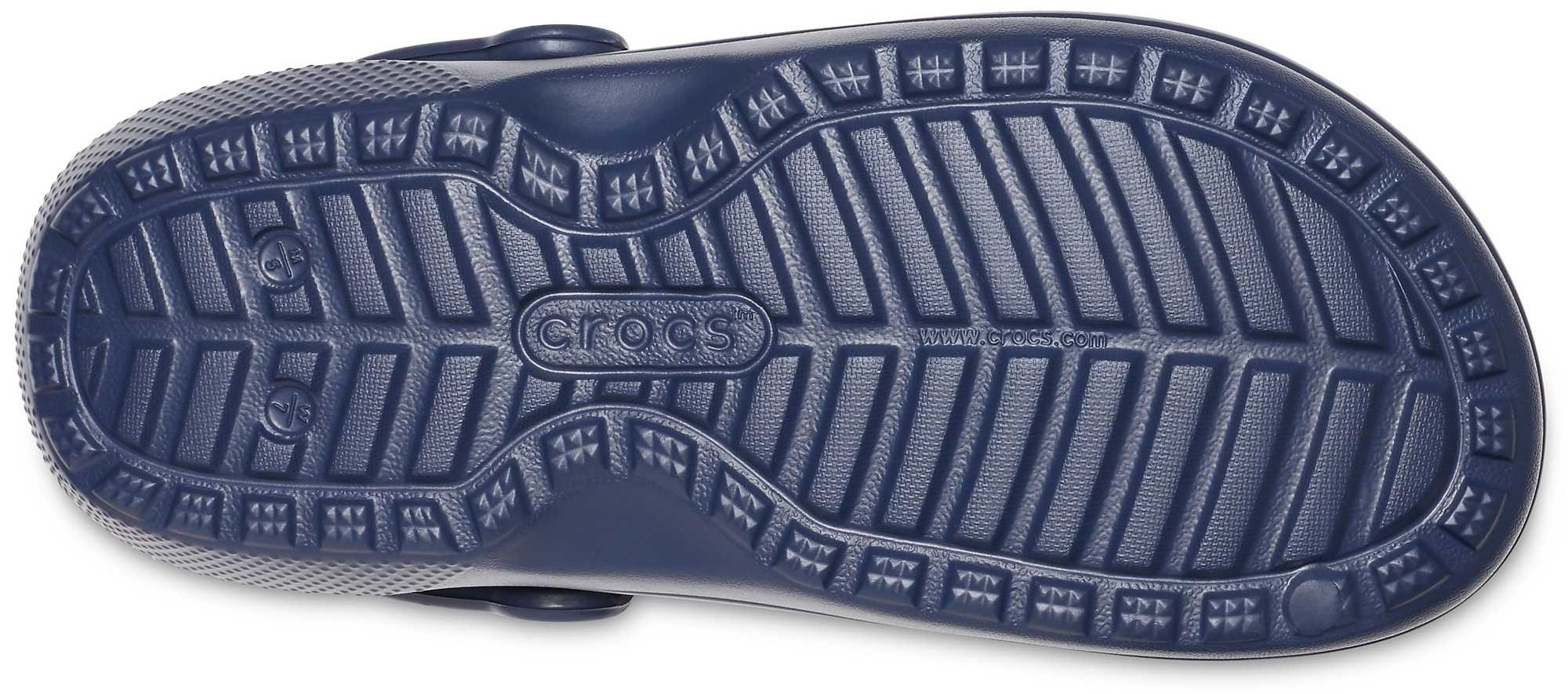 Saboti Crocs Classic Lined Clog Albastru - Navy/Charcoal - 2 | YEO