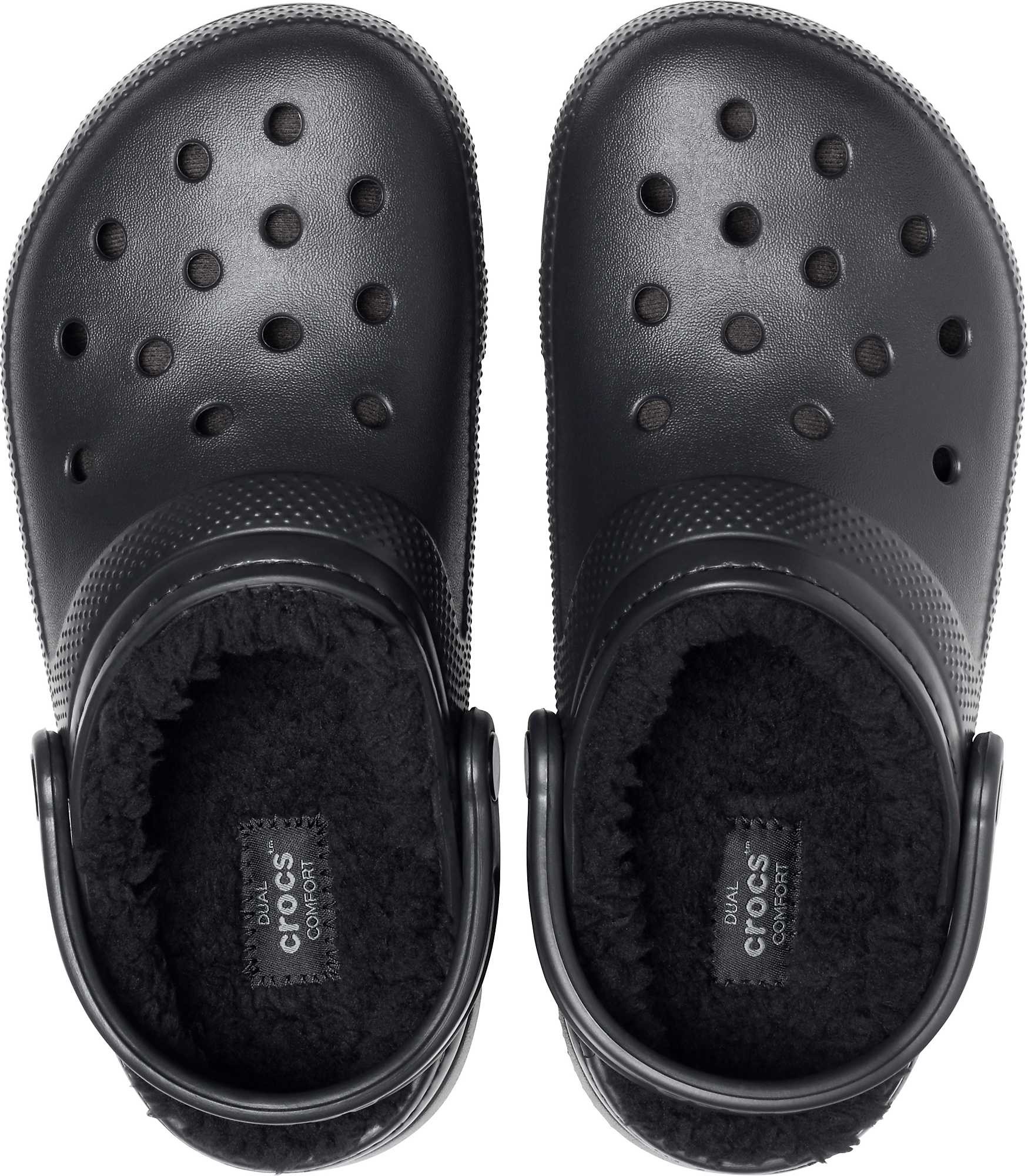 Saboti Crocs Classic Lined Clog Negru - Black