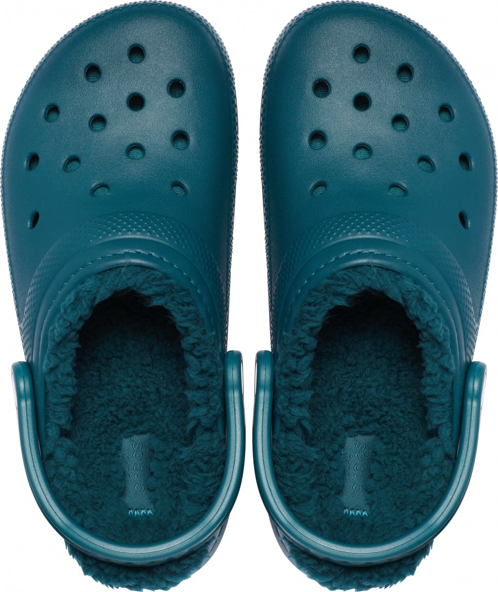 Saboti Crocs Classic Lined Clog Verde - Evergreen - 2 | YEO