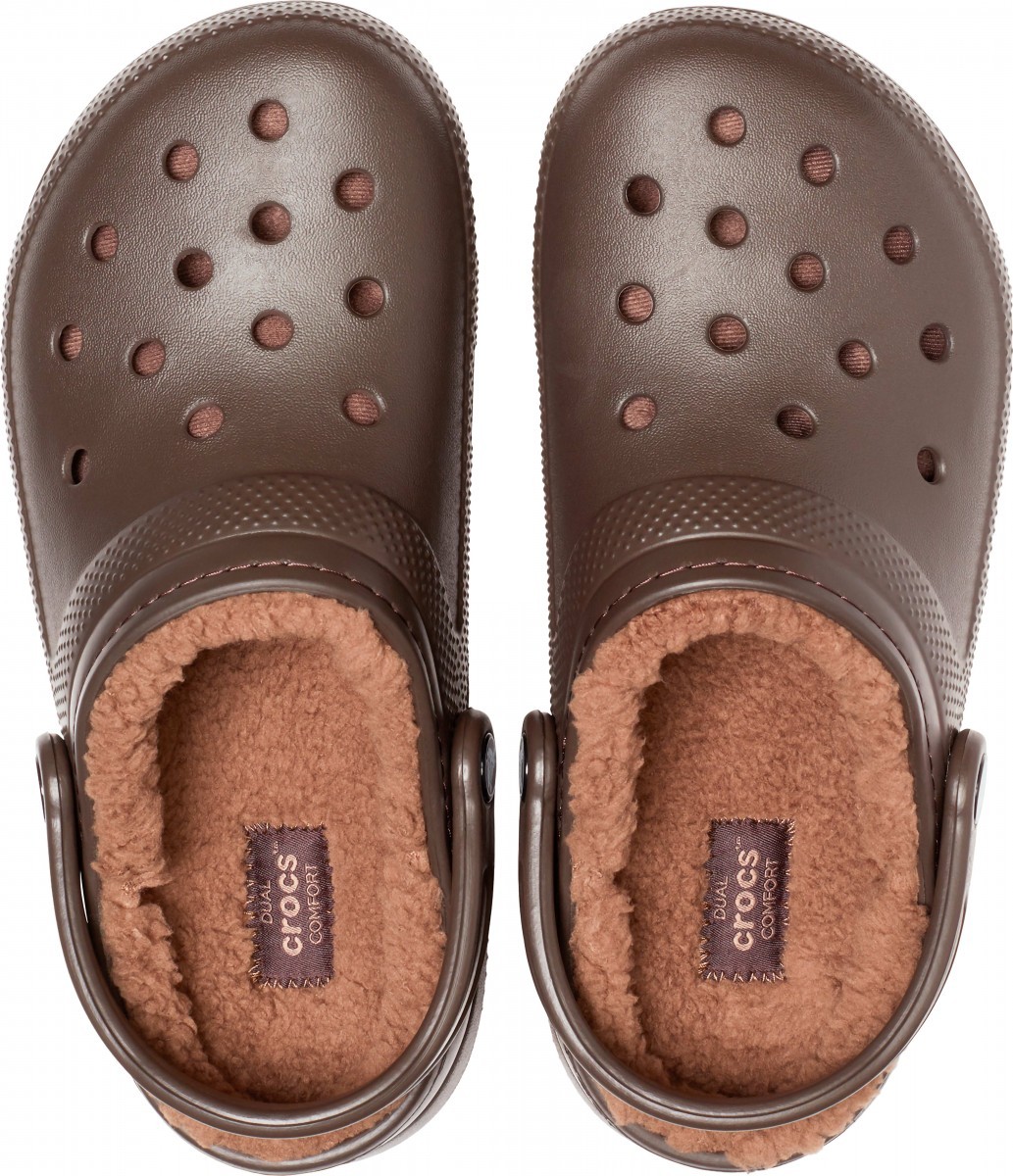 Saboti Crocs Classic Lined Clog Maro - Espresso/Walnut - 2 | YEO