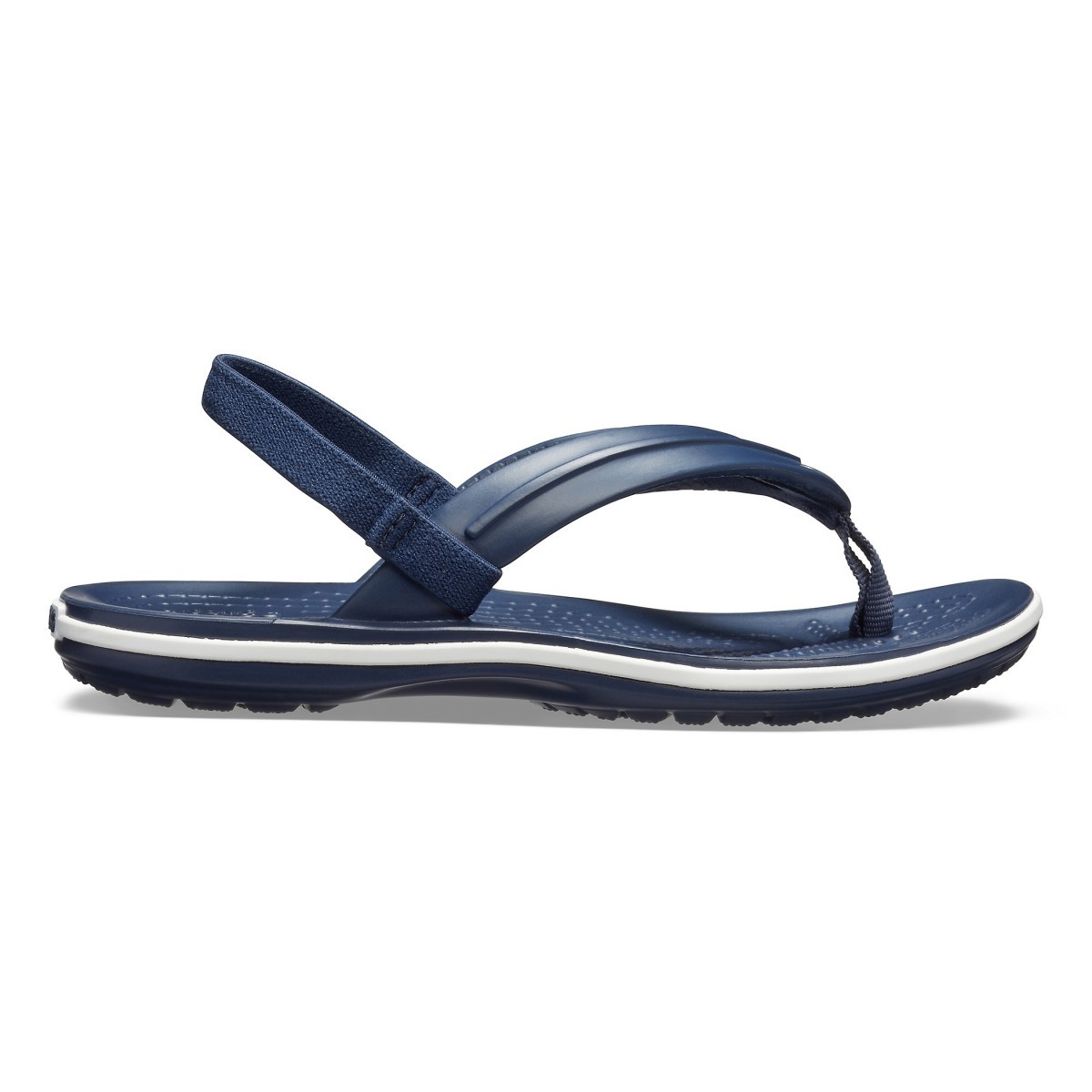 Slapi Crocs Kids\' Crocband Strap Flip Albastru - Navy