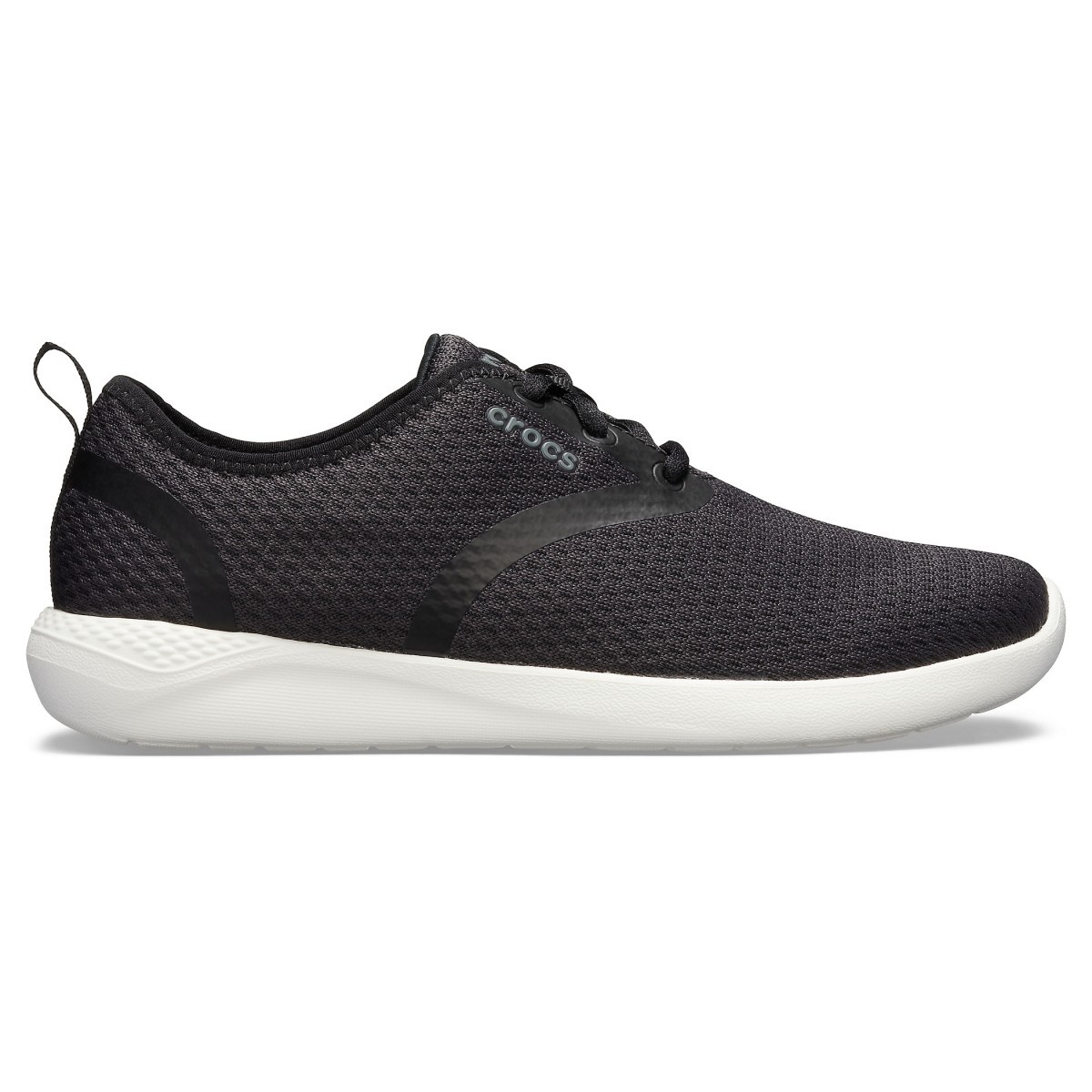 Pantofi Crocs Women\'s LiteRide Mesh Lace Negru - Black/White