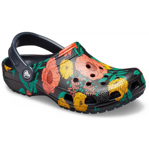 Negru - Floral/Black