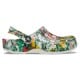 Saboti Crocs Classic Printed Floral Clog Culoare Alb - White/Multi