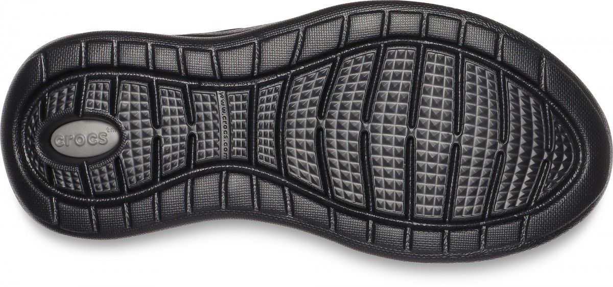 Pantofi Crocs Kids\' LiteRide Pacer Negru - Black/Black - 3 | YEO