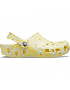 Saboti Crocs Classic Vacay... Galben - Yellow/Daisy