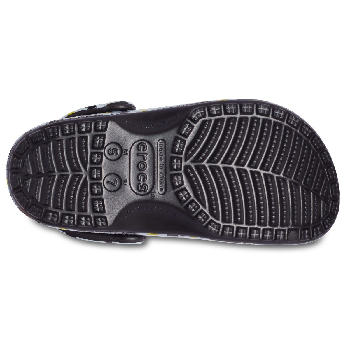 Saboti Crocs Classic Vacay Vibes Clog Negru - Black Daisy - 2 | YEO