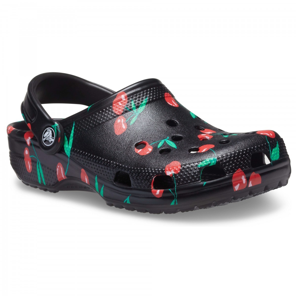 Saboti Crocs Classic Vacay Vibes Clog Negru - Black/Cherry - 1 | YEO