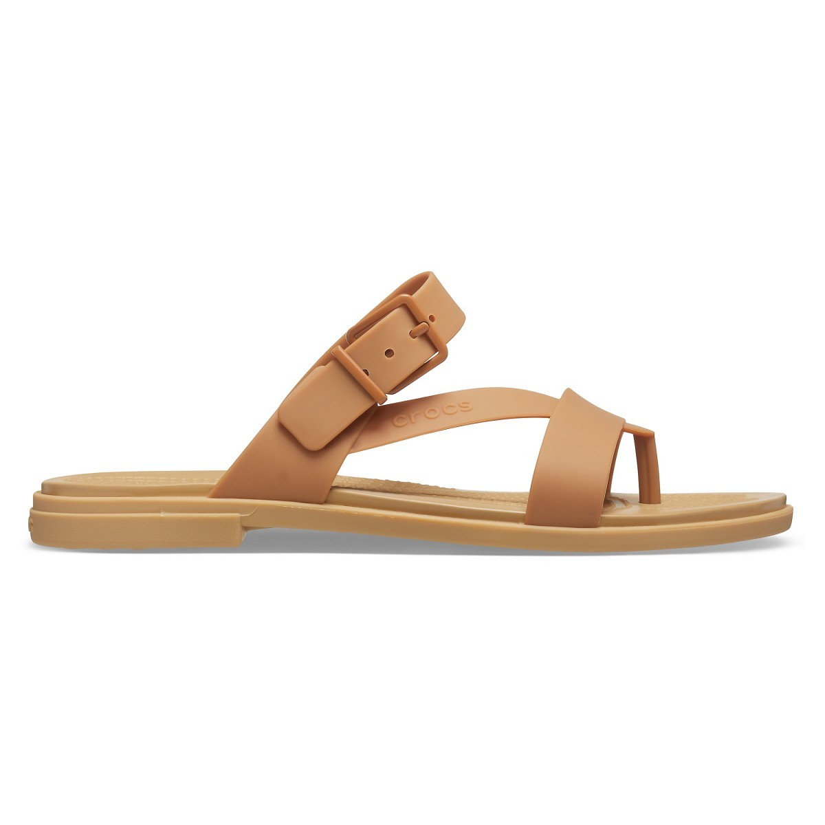 Sandale Crocs Tulum Toe Post Sandal Auriu – Dark Gold Auriu