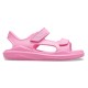 Sandale Crocs Kids' Swiftwater Expedition Sandal Culoare Roz - Pink Lemonade