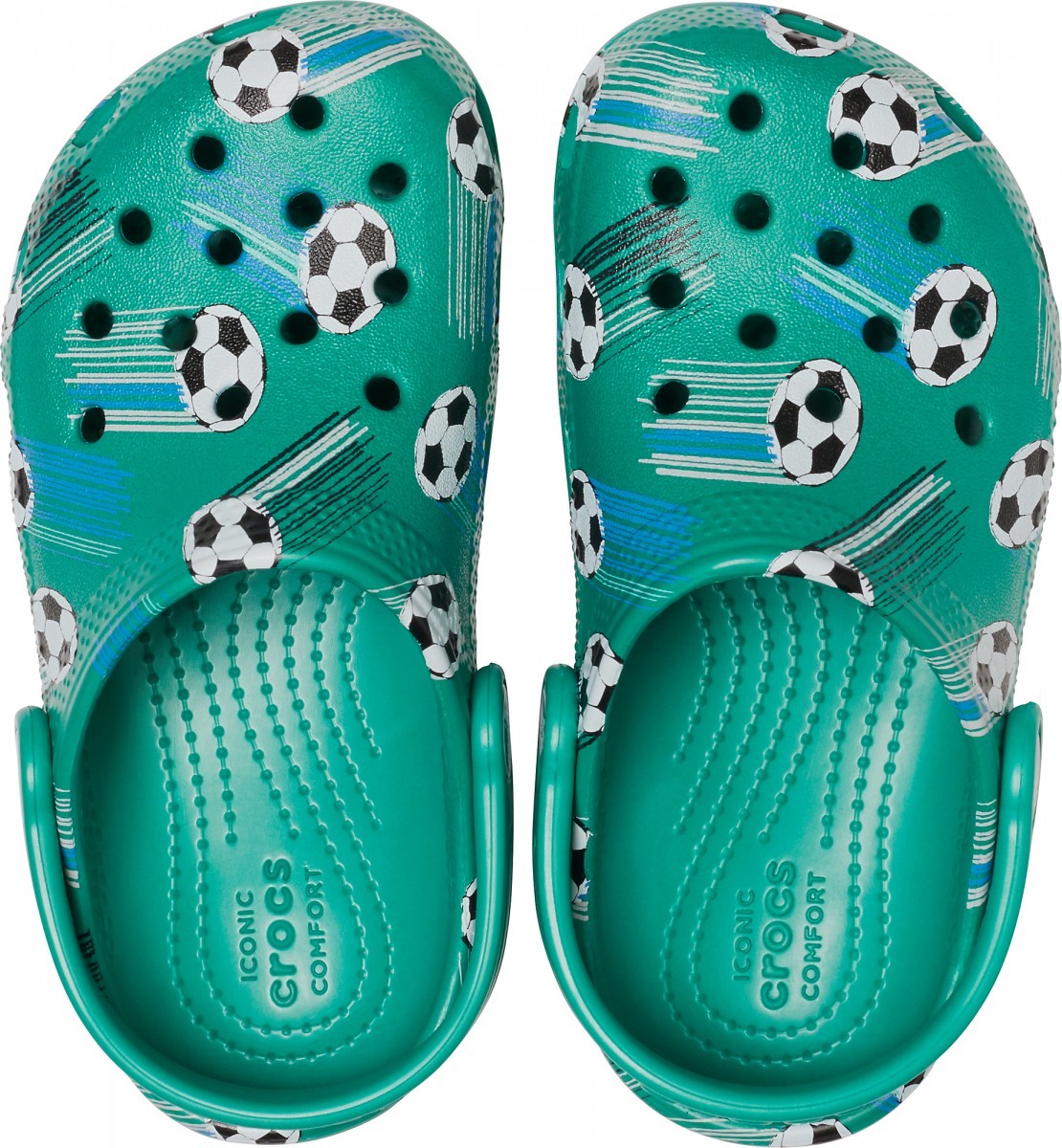 Saboti Crocs Classic Sport Ball Clog Verde - Deep Green - 2 | YEO