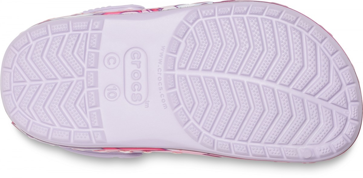 Saboti Crocs Fun Lab Unicorn Band Clog Mov - Lavender - 3 | YEO