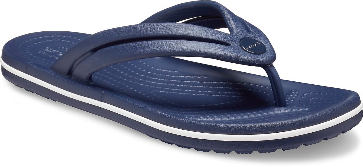 Slapi Crocs Women\'s Crocband Flip Albastru - Navy - 1 | YEO