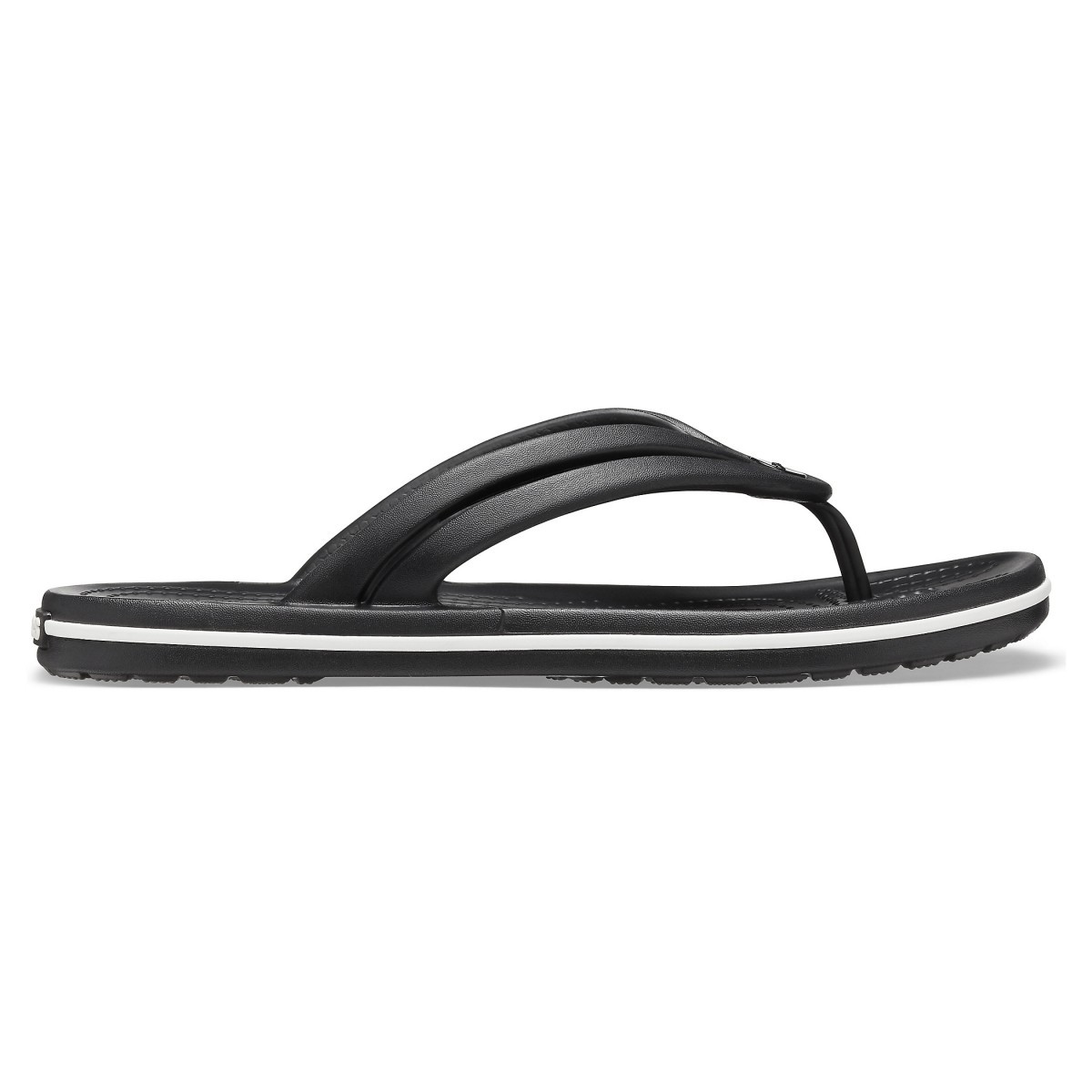 Slapi Crocs Women’s Crocband Flip Negru – Black Black imagine 2022