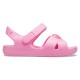 Sandale Crocs Classic Cross Strap Sandal PS Culoare Roz - Pink Lemonade