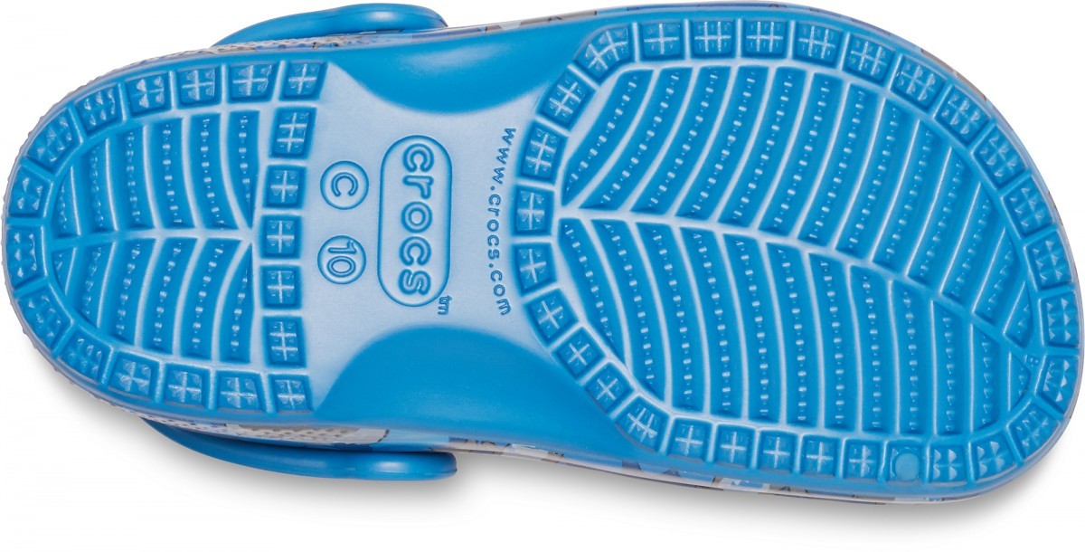 Saboți Crocs Classic Shark Clog PS Albastru - Prep Blue - 4 | YEO