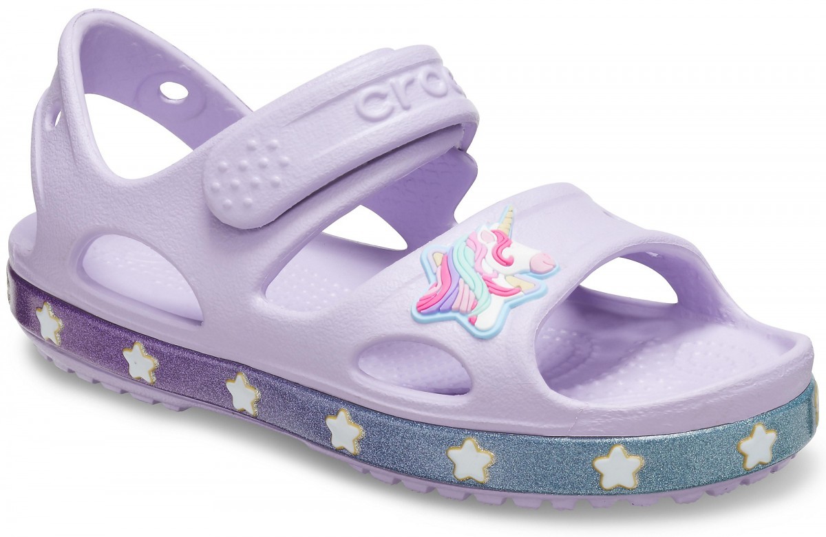 Sandale Crocs Fun Lab Unicorn Charm Sandal Mov - Lavender - 1 | YEO