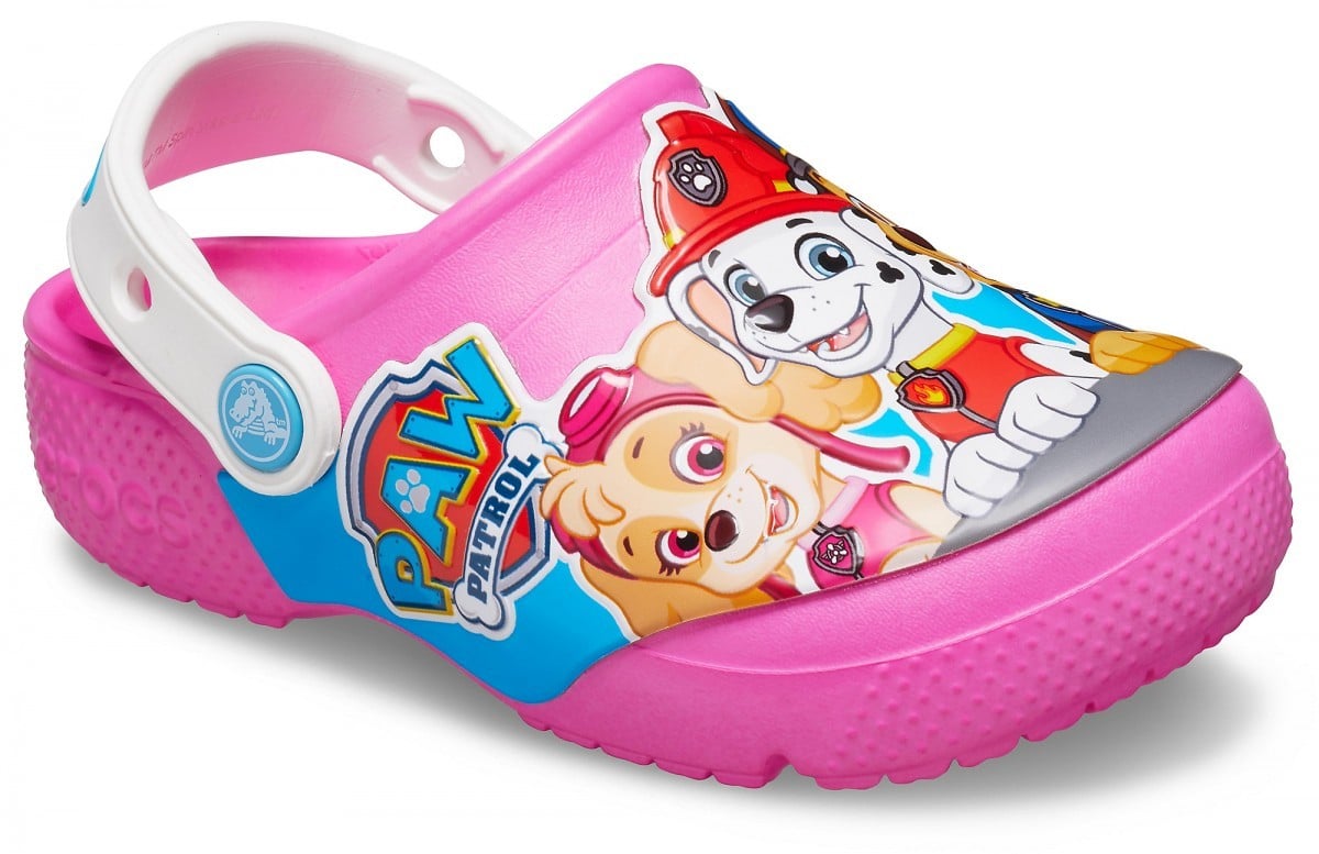 Saboți Crocs Fun Lab Paw Patrol Roz - Electric Pink - 2 | YEO