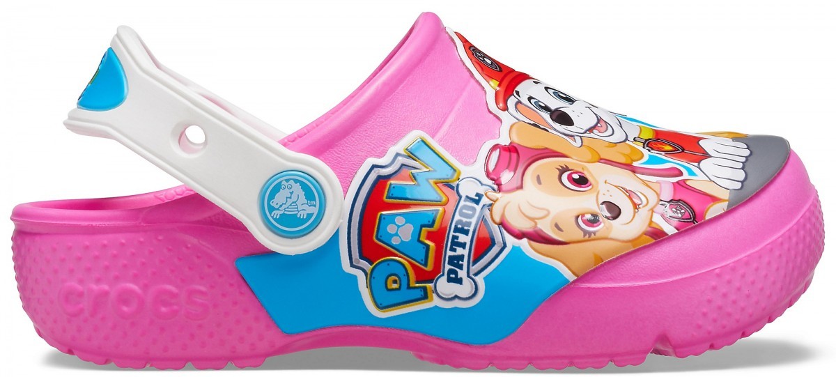 Saboți Crocs Fun Lab Paw Patrol Roz - Electric Pink