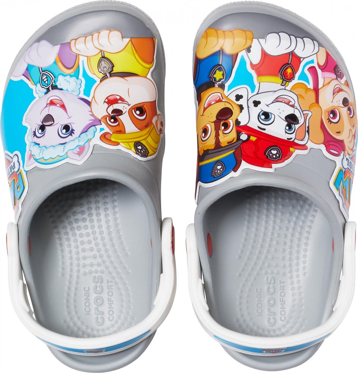 Saboți Crocs Fun Lab Paw Patrol Gri - Light Grey - 1 | YEO