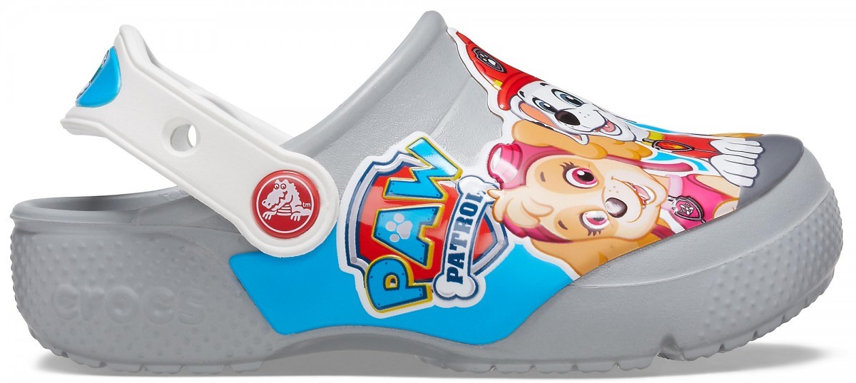 Saboți Crocs Fun Lab Paw Patrol Gri - Light Grey - 2 | YEO