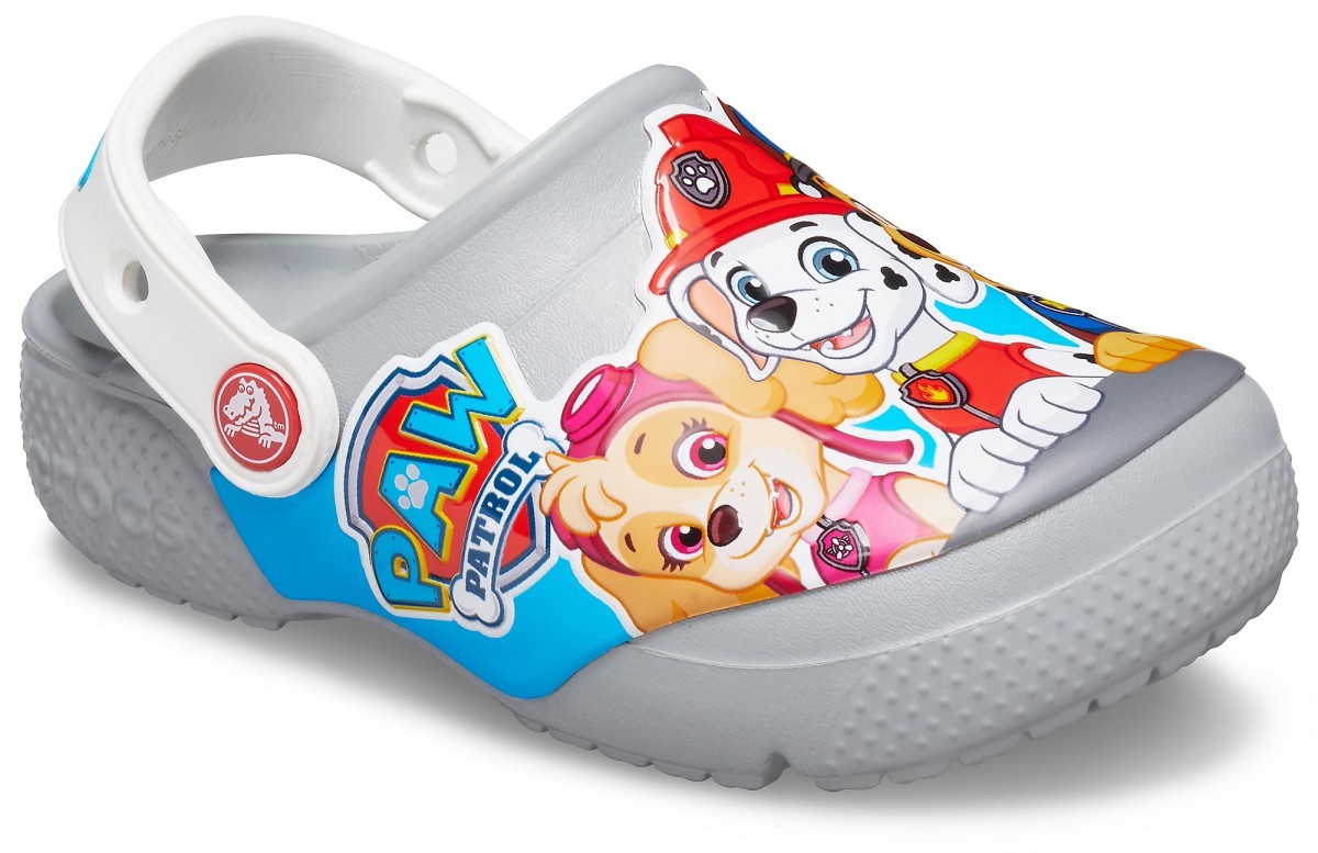 Saboți Crocs Fun Lab Paw Patrol Gri - Light Grey - 4 | YEO