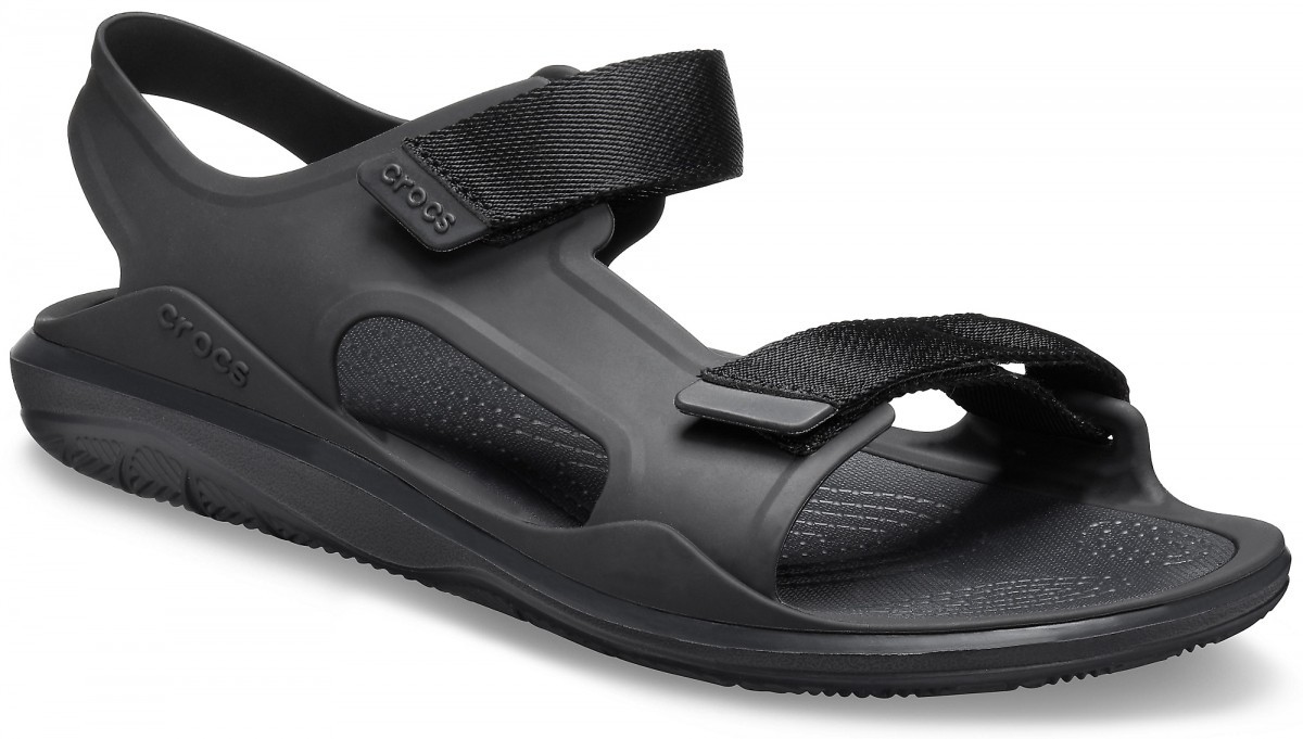Sandale Crocs Men\'s Swiftwater Expedition Sandal Negru - Black/Black - 1 | YEO