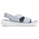 Sandale Crocs LiteRide Stretch Sandal Culoare Gri - Light Grey/White