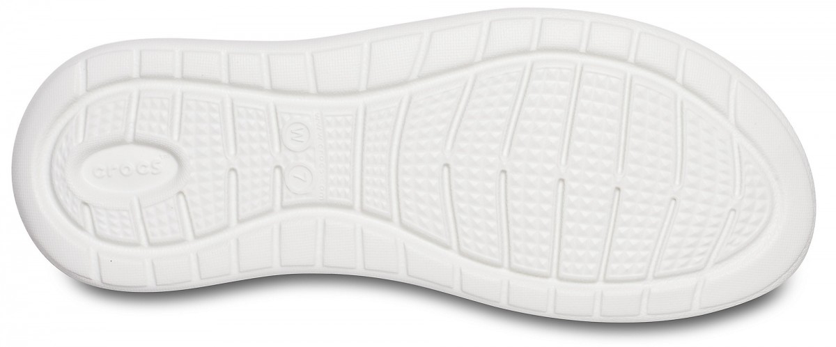 Sandale Crocs LiteRide Stretch Sandal Albastru - Ice Blue/Almost White - 3 | YEO