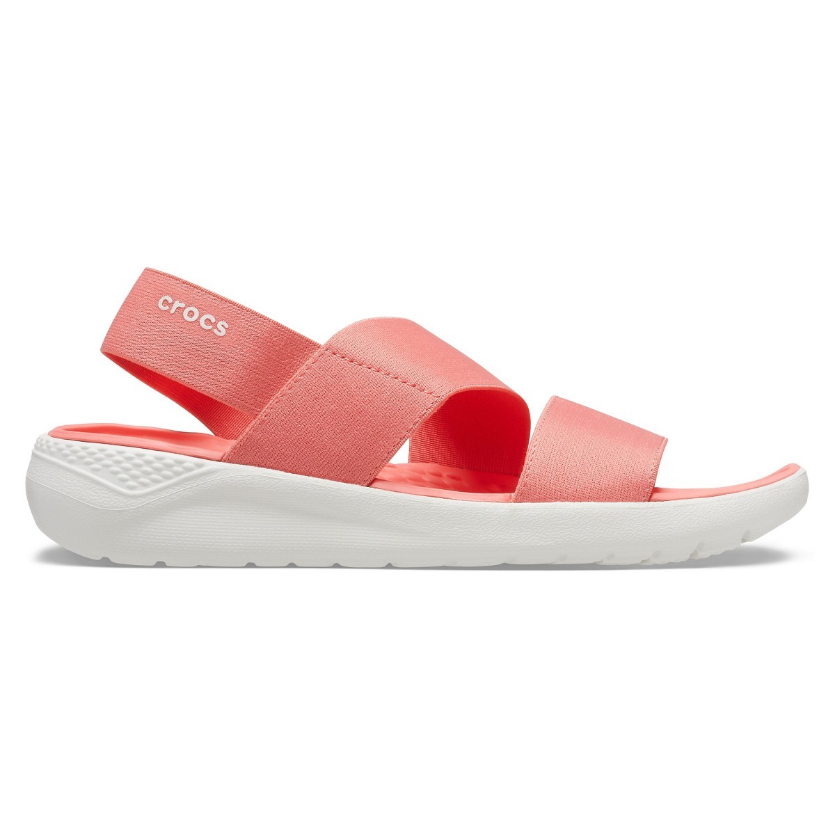 Sandale crocs literide stretch sandal roz - fresco