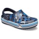 Saboți Crocs Crocband Shark Clog Culoare Albastru - Navy