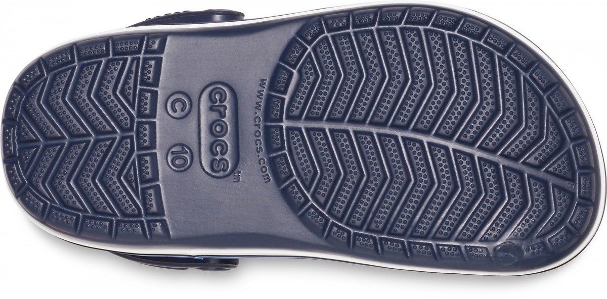 Saboți Crocs Crocband Shark Clog Albastru - Navy