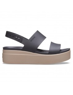 Sandale Crocs Brooklyn Low... Negru - Black/Mushroom