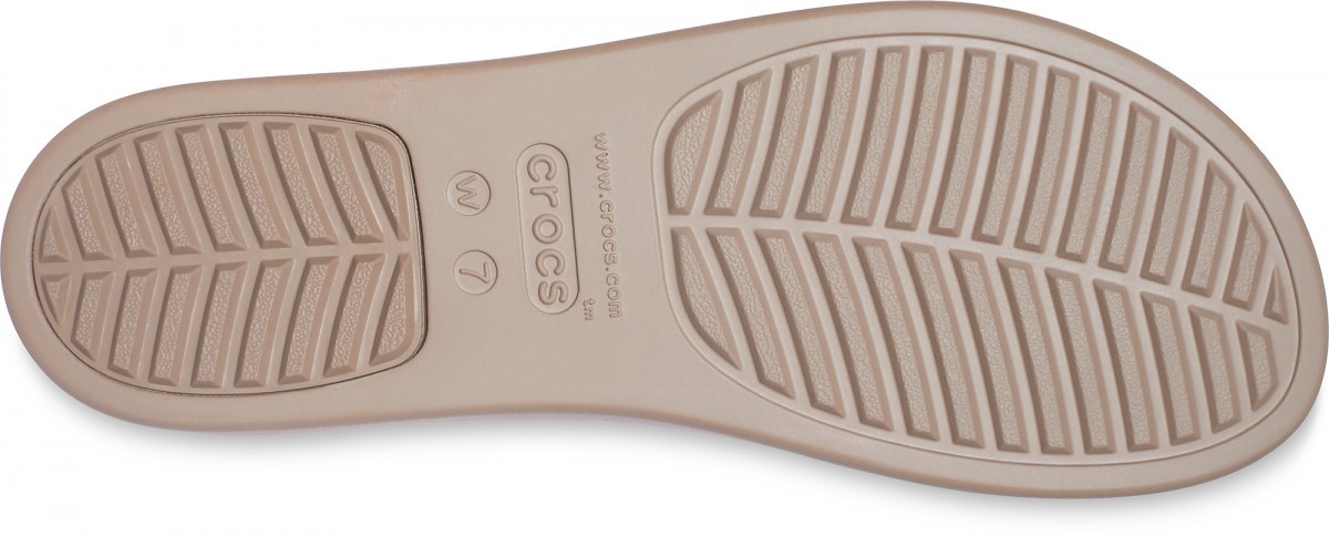 Sandale Crocs Brooklyn Low Wedge Roșu - Flame/Mushroom