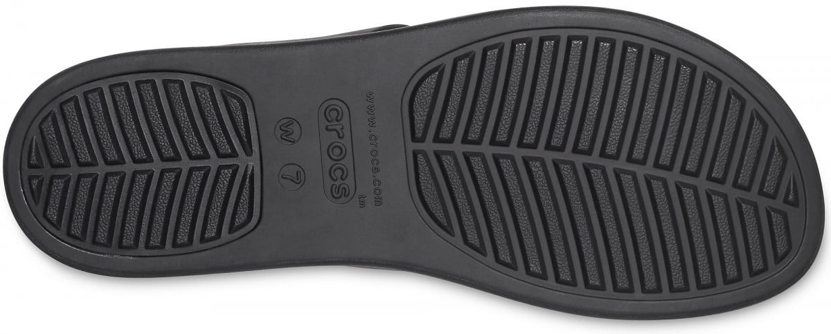 Papuci Crocs Brooklyn Mid Wedge Negru - Black/Black - 3 | YEO