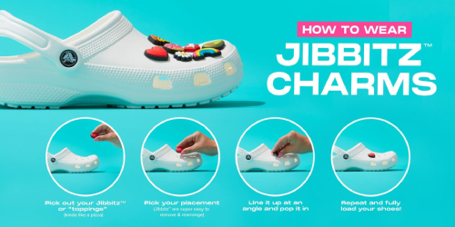 How to Wear Jibbitz Charms